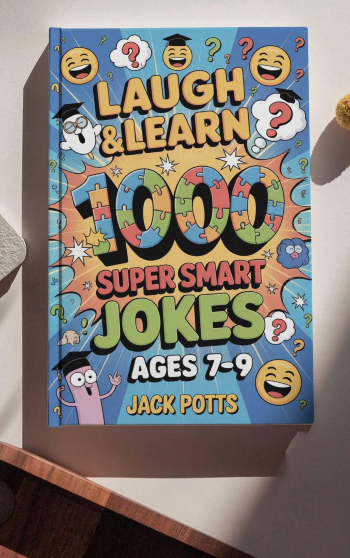 Laugh & Learn: 1000 Super Smart Jokes for Bright Kids Ages 7, 8 & 9 cover